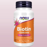Now Biotin 5000mcg 60 counts