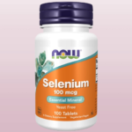 Now Selenium 100mcg 100 counts.